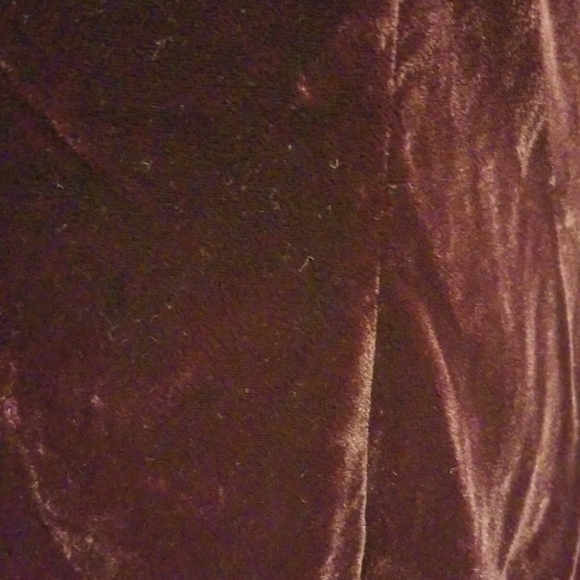 White Lace Purple Velvet 1980s/90s Evening Formal - Picture 3 of 6